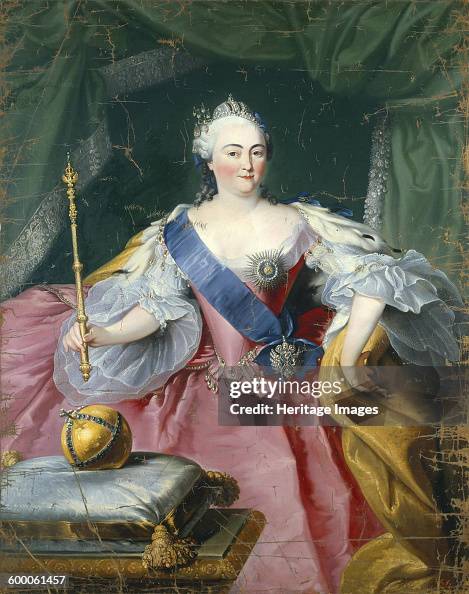 Portrait of Empress Elisabeth (1709-1762), 1750s