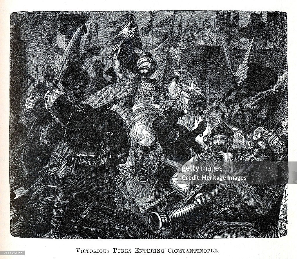 Victorious Turks Entering Constantinople, 1882