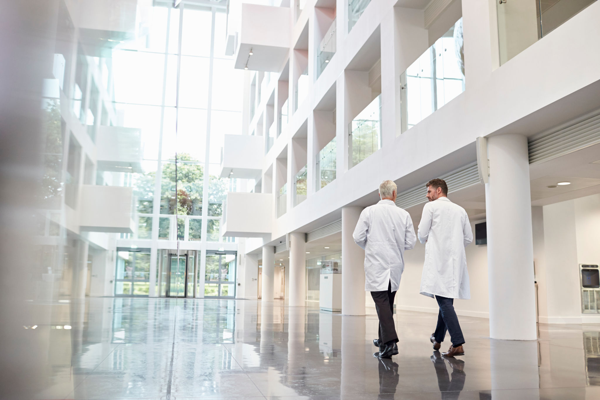 modern healthcare facility