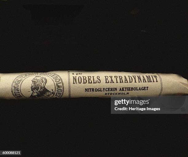 The Nobel's Extradynamit. Found in the collection of Nobelmuseet Stockholm. Artist : Historic Object.