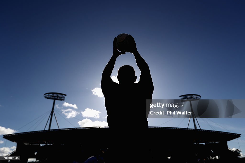 New Zealand All Blacks Training Session