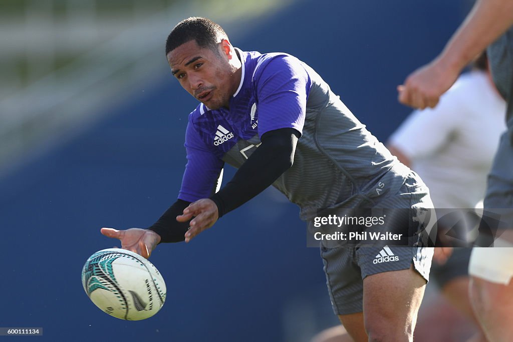 New Zealand All Blacks Training Session