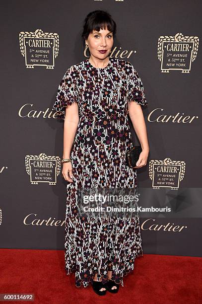 Producer Fabiola Beracasa Beckman attends the Cartier Fifth Avenue Grand Reopening Event at the Cartier Mansion on September 7, 2016 in New York City.