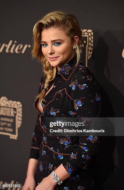 Chloe Grace Moretz attends the Cartier Fifth Avenue Grand Reopening Event at the Cartier Mansion on September 7, 2016 in New York City.