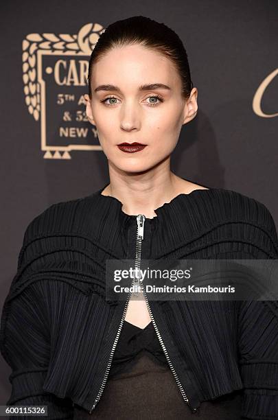 Rooney Mara attends the Cartier Fifth Avenue Grand Reopening Event at the Cartier Mansion on September 7, 2016 in New York City.