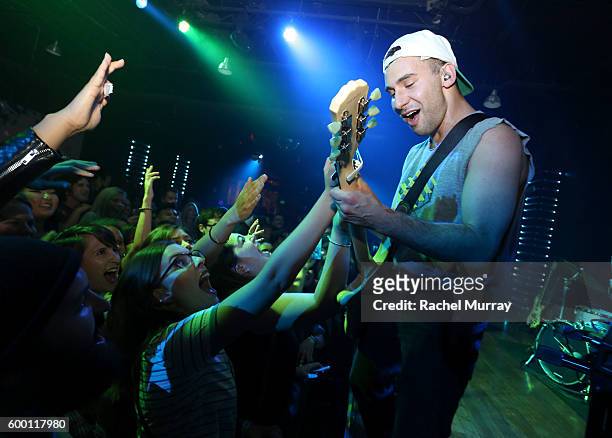 Jack Antonoff of Bleachers performs onstage during Spectrum Presents Bleachers Powered By Pandora at Cafe Sevilla on September 7, 2016 in Long Beach,...