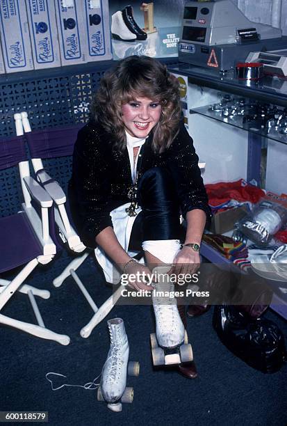 Linda Blair attends the Promotional Party for "Roller Boogie" circa 1979 in New York City.