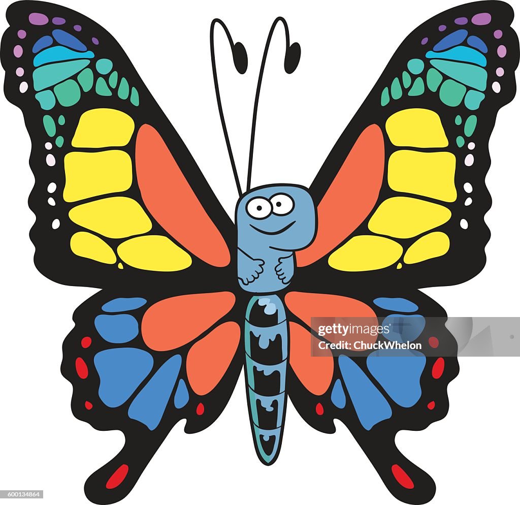 Linda Mariposa De Dibujos Animados De Colores Ilustración de stock - Getty Images Linda Mariposa De Dibujos Animados De Colores Ilustración de stock - Getty Images