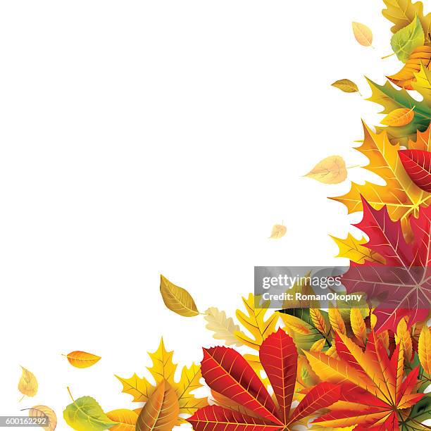 autumn composition - lush stock illustrations