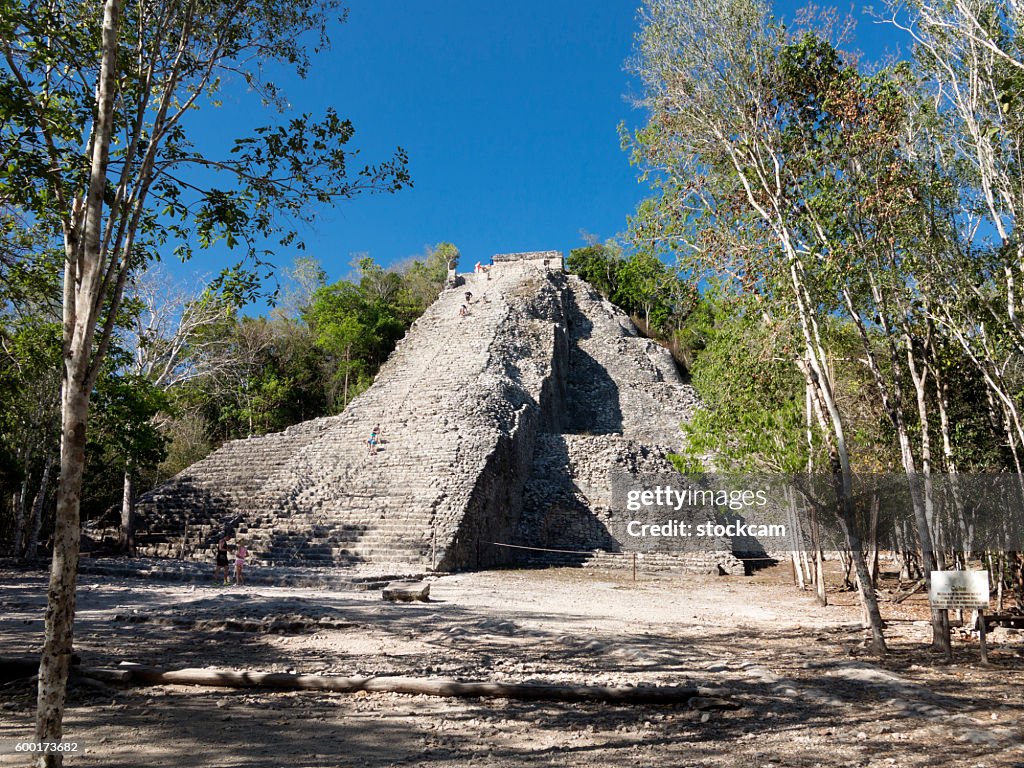 Nohoch Mul Pyramid, Coba, Mexico