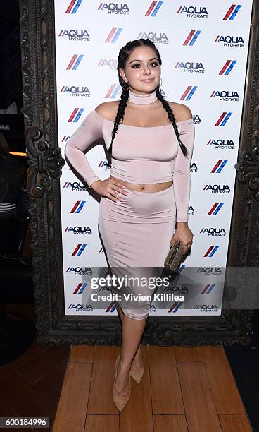 Actress Ariel Winter attends a private event at Hyde Staples Center hosted by AQUAhydrate for the Drake and Future concert on September 7, 2016 in...