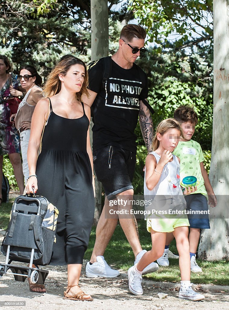 Celebrities Sighting In Madrid - September 07, 2016