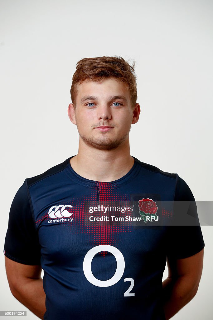 England Elite Player Squad Portraits