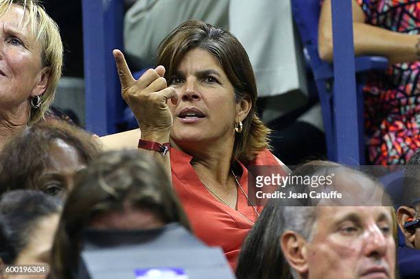 Gigi Fernandez attends day 10 of the 2016 US Open at USTA Billie Jean King National Tennis Center on September 7, 2016 in the Queens borough of New...