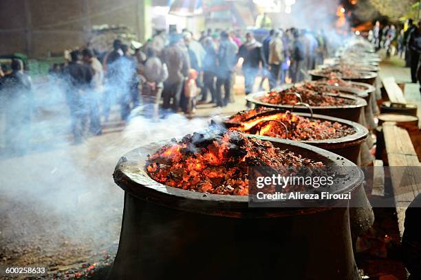 iranian muslims mark asura in meybod - religious celebration stock pictures, royalty-free photos & images