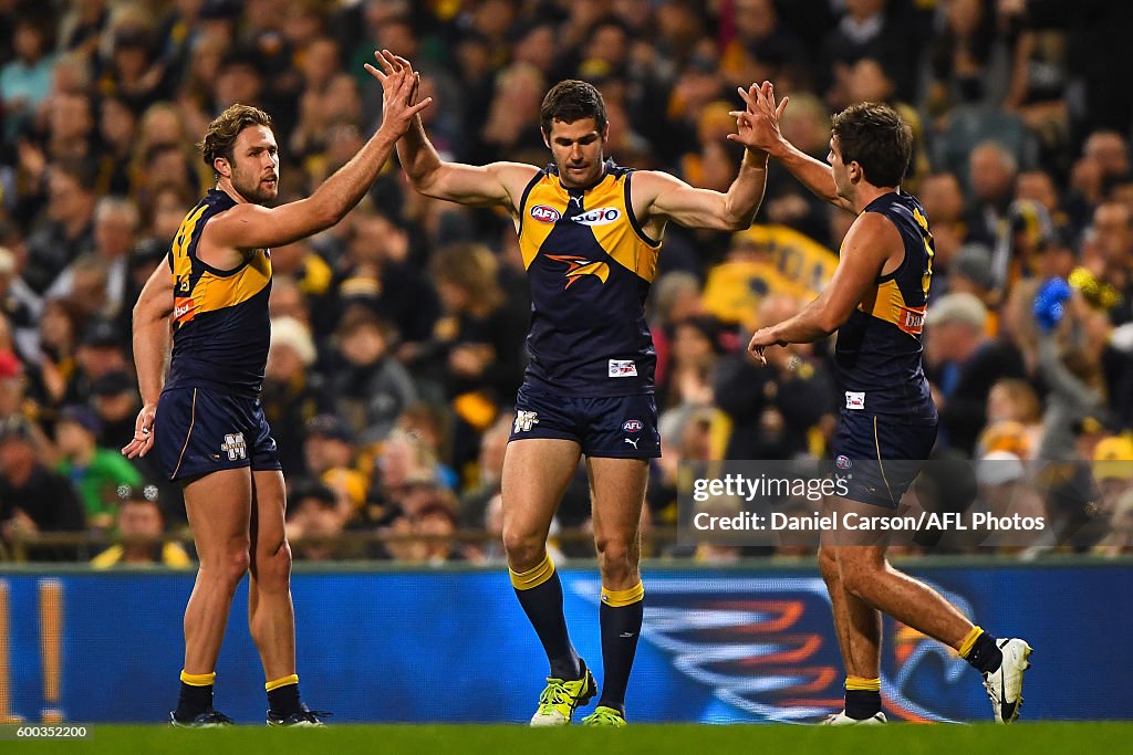 AFL Second Elimination Final - West Coast v Western Bulldogs