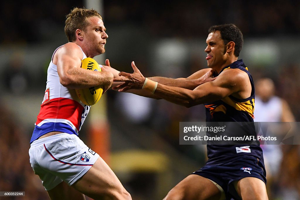 AFL Second Elimination Final - West Coast v Western Bulldogs