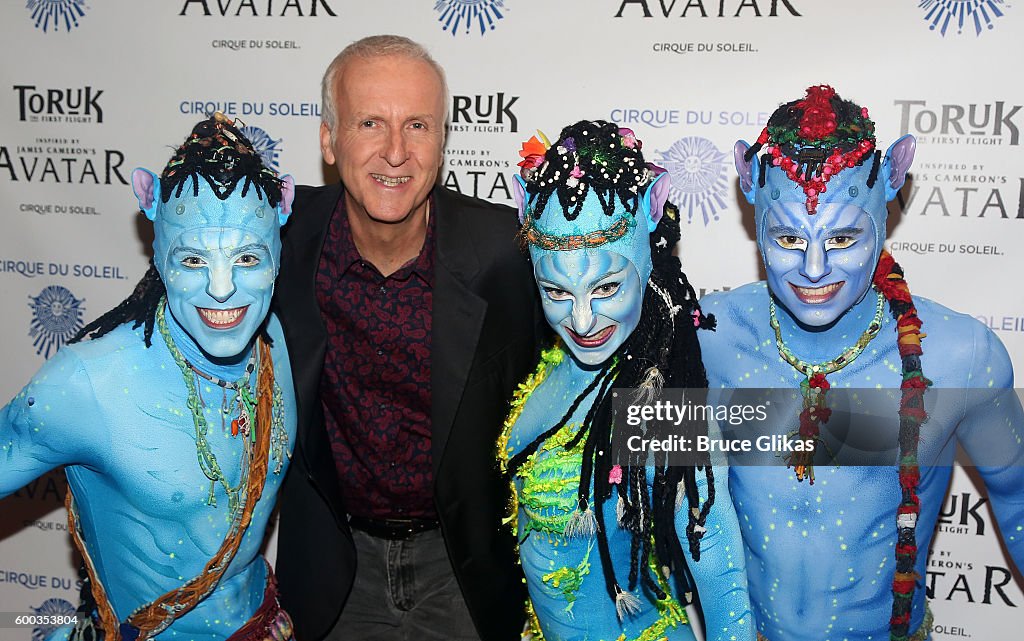 Cirque Du Soleil's "Toruk" New York Premiere