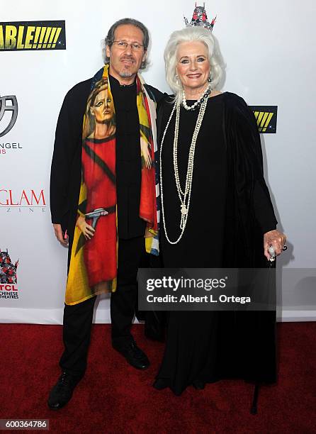 Actress Celeste Yarnall and husband Nazim Artist arrive for the Premiere Of "UNBELIEVABLE!!!!!" held at TCL Chinese 6 Theatres on September 7, 2016...