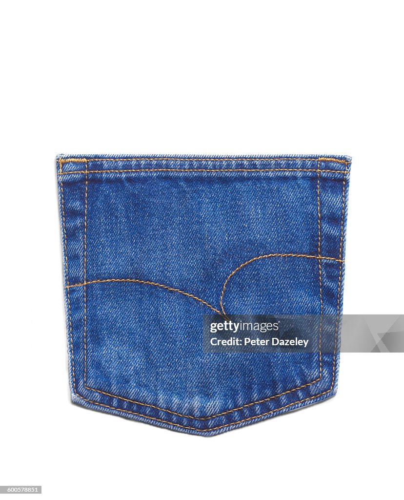 Generic jeans back pocket