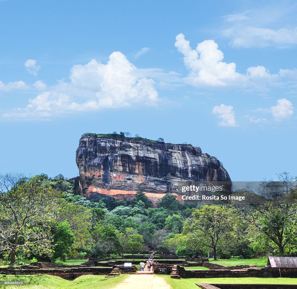 Sigiriya Lion Rock. Sri Lanka