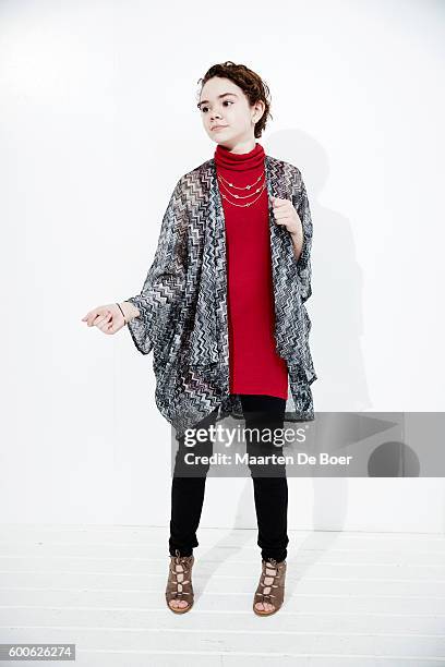 Hannah Alligood from FX's 'Better Things' poses for a portrait at the 2016 Summer TCA Getty Images Portrait Studio at the Beverly Hilton Hotel on...