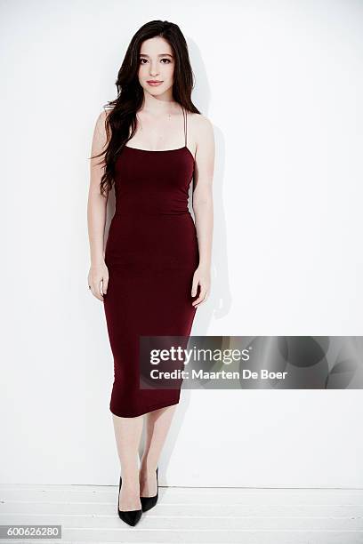 Mikey Madison from FX's 'Better Things' poses for a portrait at the 2016 Summer TCA Getty Images Portrait Studio at the Beverly Hilton Hotel on...