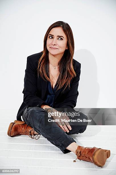 Pamela Adlon from FX's 'Better Things' poses for a portrait at the 2016 Summer TCA Getty Images Portrait Studio at the Beverly Hilton Hotel on August...