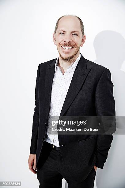 Stephen Falk from FX's 'You're the Worst' poses for a portrait at the 2016 Summer TCA Getty Images Portrait Studio at the Beverly Hilton Hotel on...