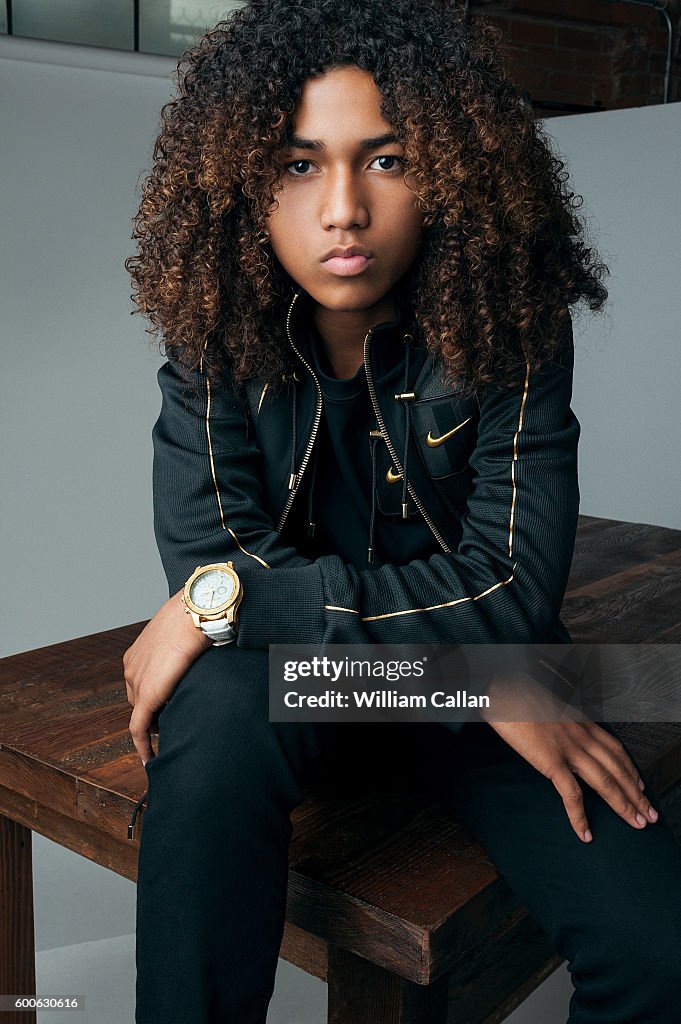 Actor Jahking Guillory of 'Kicks' is photographed for The Wrap on