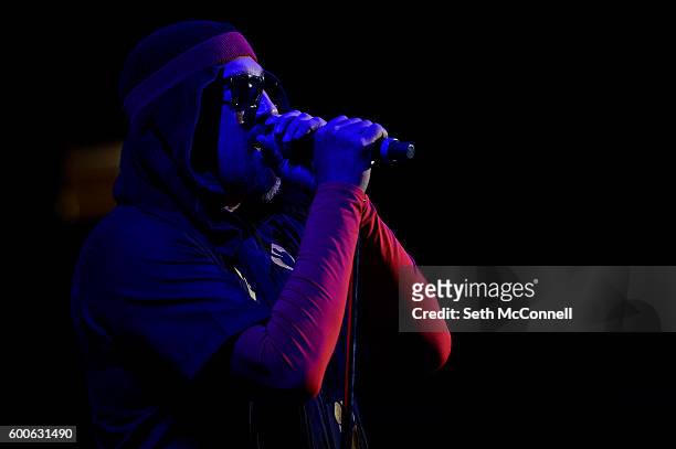 Real of Prophets of Rage perform at Red Rocks Amphitheatre in Morrison, Colorado on September 7, 2016.