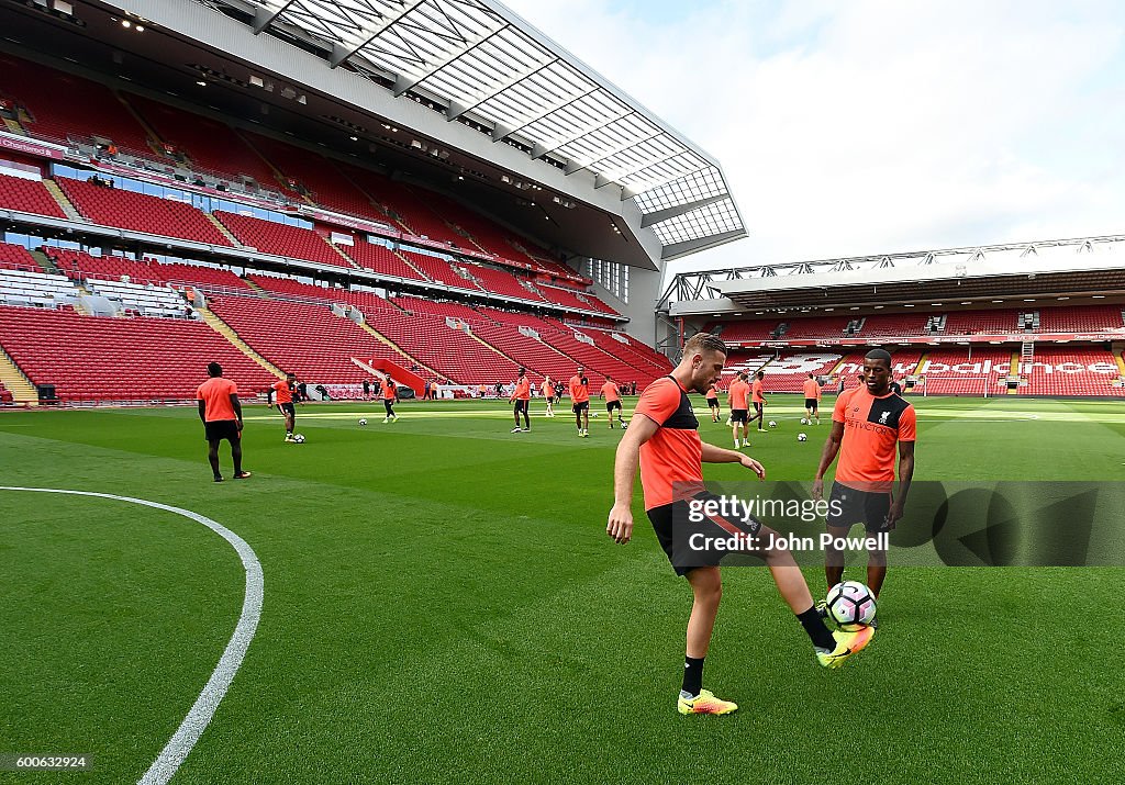 Liverpool Training Session