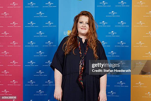 Frances poses for a photo during Universal Inside 2016 organized by Universal Music Group at Mercedes-Benz Arena on September 8, 2016 in Berlin,...