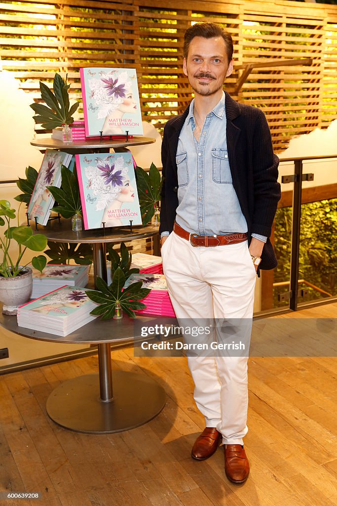 Laurence King Publishing Celebrate The Release Of "Matthew Williamson: Fashion, Print & Colouring" Books