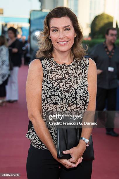 Daphne Roulier attends the premiere of "War On Everyone" during the 42nd Deauville American Film Festival on September 8, 2016 in Deauville, France.