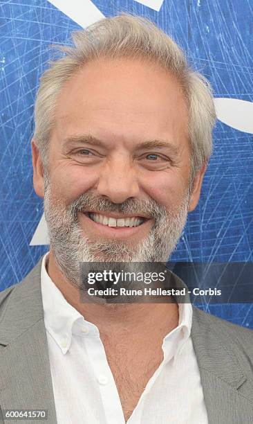 Sam Mendes attends the photocall of the jury during the 73rd Venice Film Festival on August 31, 2016 in Venice, Italy.