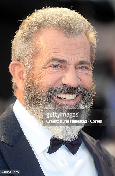 Mel Gibson attends a premiere for 'Hacksaw Ridge' during the 73rd Venice Film Festival at on September 4, 2016 in Venice, Italy.
