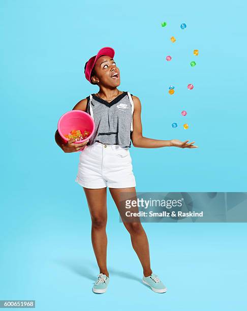 You Tube star Quinta Brunson is photographed for Wonderwall on April 11, 2016 in Los Angeles, California..
