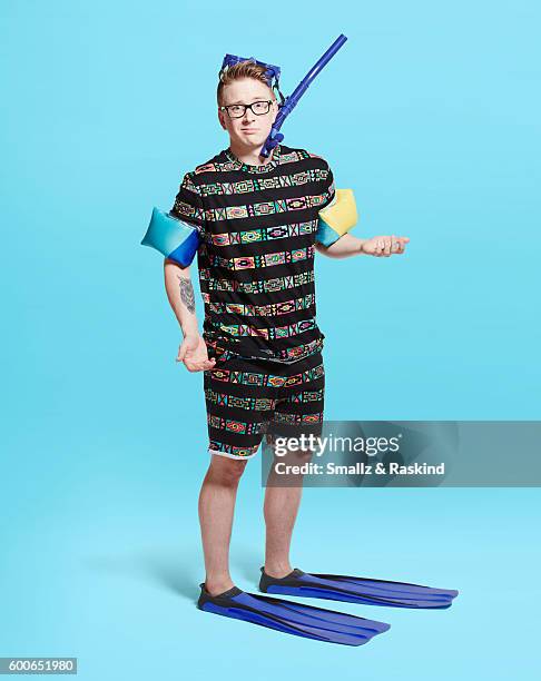 You Tube star Tyler Oakley is photographed for Wonderwall on April 11, 2016 in Los Angeles, California..