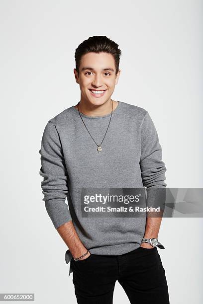 You Tube star Gabriel Conte is photographed for Wonderwall on April 11, 2016 in Los Angeles, California..