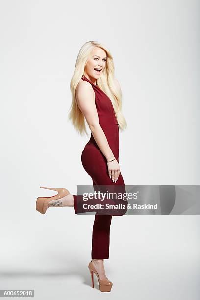 You Tube star Gigi Gorgeous, also known as Gigi Loren Lazzarato, is photographed for Wonderwall on April 11, 2016 in Los Angeles, California..