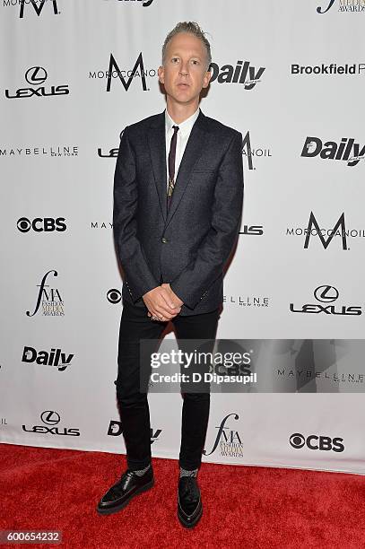 Editor in Chief of Dazed Group Jefferson Hack attends the The Daily Front Row's 4th Annual Fashion Media Awards at Park Hyatt New York on September...