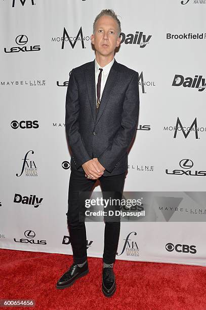 Editor in Chief of Dazed Group Jefferson Hack attends the The Daily Front Row's 4th Annual Fashion Media Awards at Park Hyatt New York on September...