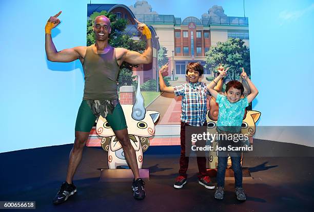 Dance It Out founder Billy Blanks Jr. Attends the YO-KAI WATCH 2 preview event at Siren Studios on September 8, 2016 in Hollywood, California.