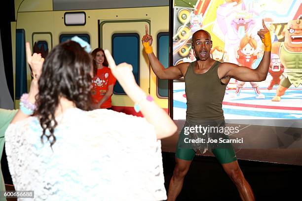 Dance It Out founder Billy Blanks Jr. Attends the YO-KAI WATCH 2 preview event at Siren Studios on September 8, 2016 in Hollywood, California.