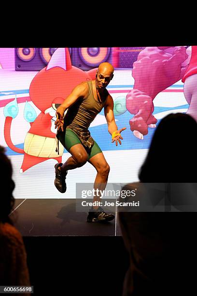 Dance It Out founder Billy Blanks Jr. Attends the YO-KAI WATCH 2 preview event at Siren Studios on September 8, 2016 in Hollywood, California.