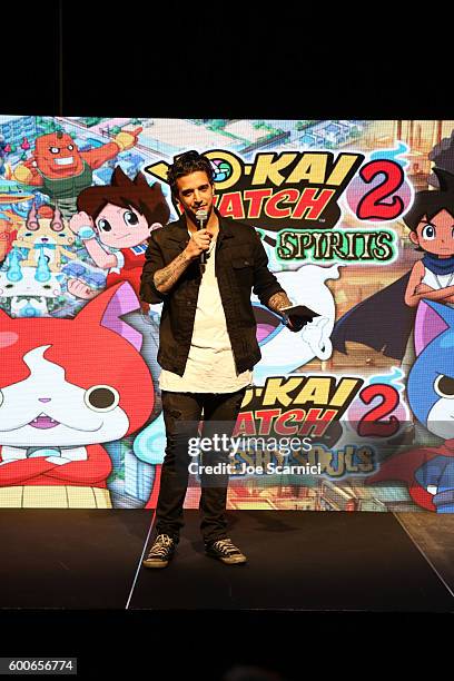 Mark Ballas of ABCs Dancing with the Stars attends the YO-KAI WATCH 2 preview event at Siren Studios on September 8, 2016 in Hollywood, California.