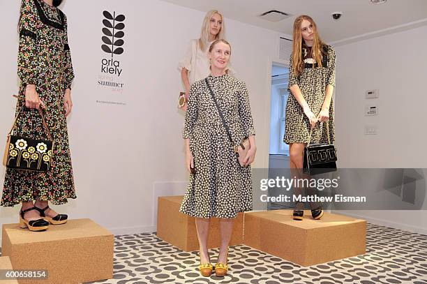 Designer Orla Kiely attends the Orla Kiely presentation during New York Fashion Week September 2016 on September 8, 2016 in New York City.