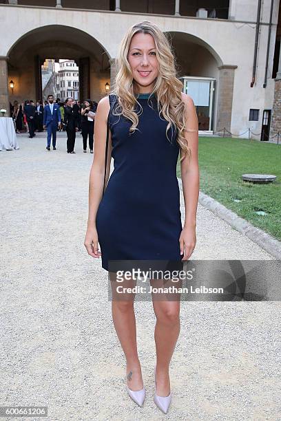 Colbie Caillat attends at the Basilica di Santa Croce Dinner and Reception as part of Celebrity Fight Night Italy benefitting the Andrea Bocelli...