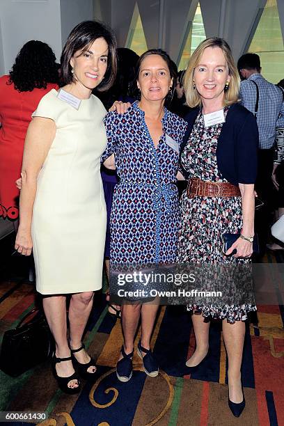 Carolyn Malcolm, Priscilla Painton and Cathy Isaacson attend the 2016 Le Cirque Luncheon Hosted by Jean Shafiroff for The New York Women's Foundation...